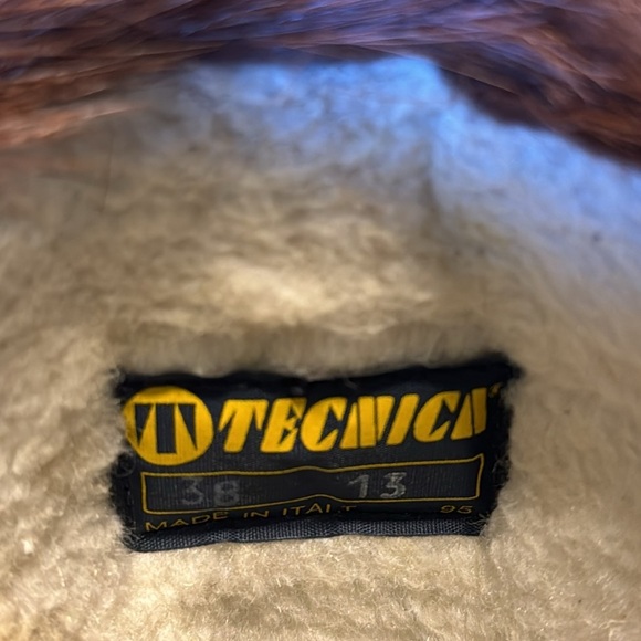 vtg Italian Tecnica 70s 80s brown goat fur mukluk muk luk boots size 7.5 cute - Picture 14 of 15
